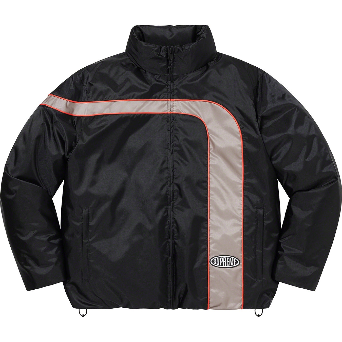 Stripe Puffer Jacket view 10